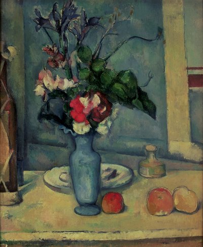 The Blue Vase, 1889-90 by Paul Cézanne